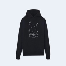 메종 마르지엘라 넘버 로고 프린팅 후드